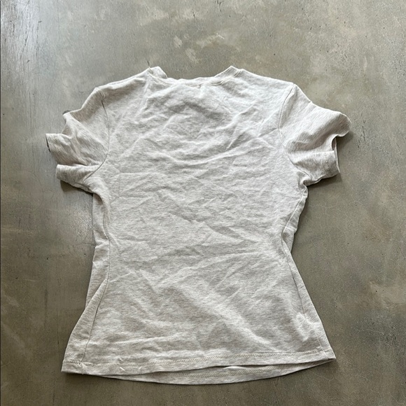 SKIMS Short Sleeve Tee in cream - Picture 2 of 2